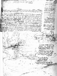 Page from Da Vinci